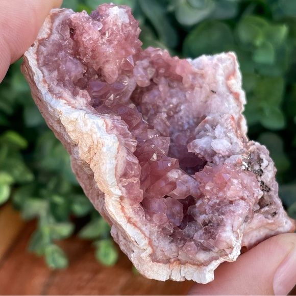 Pink Amethyst Geode From Argentina - Picture 3 of 14